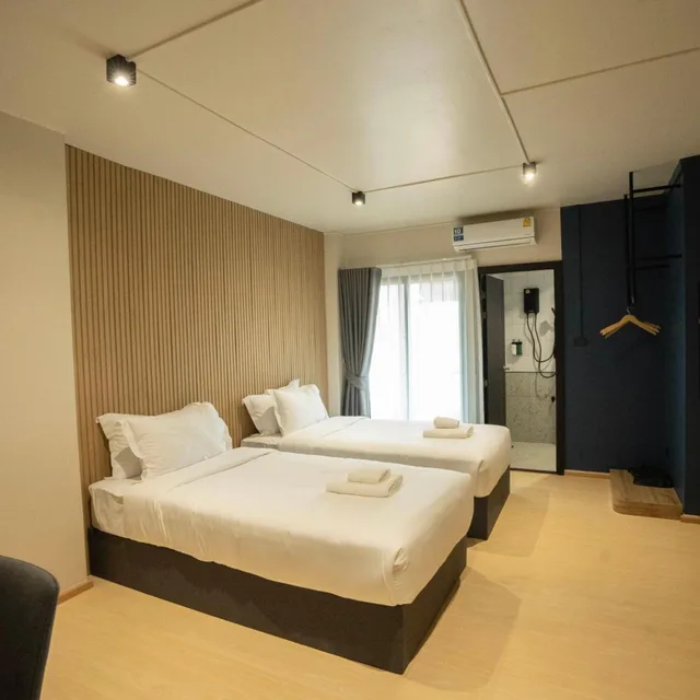 غرفة بسريرين منفصلين، Infinite Hotel at Ratchada 5/10