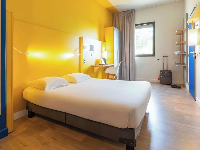 غرفة بسرير مزدوج، ibis budget Rennes Route de Lorient 2/10