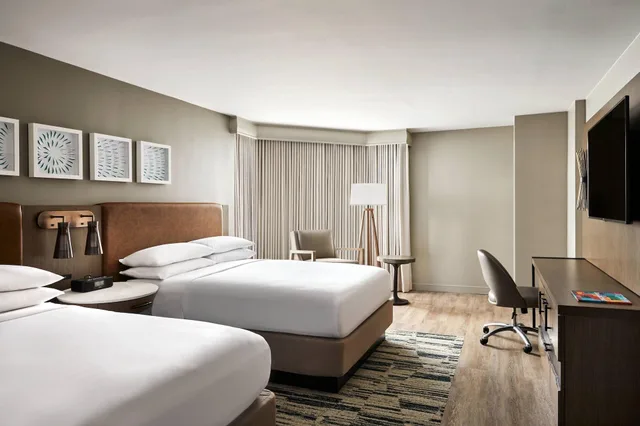 غرفة بسريرين مزدوجين، San Antonio Marriott Rivercenter on The River Walk 1/6