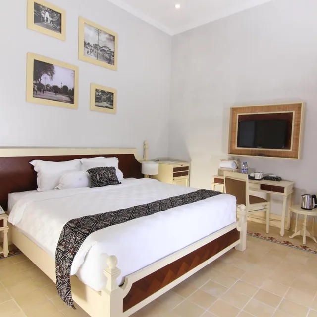 غرفة ديلوكس بسرير مزدوج، Java Villas Boutique Hotel & Resto 4/9