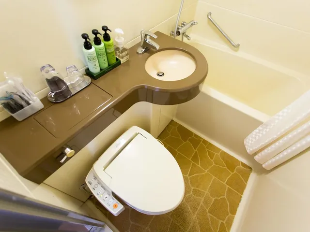 غرفة بسريرين منفصلين، HOTEL AreaOne SAKAIMINATO MARINA 6/6
