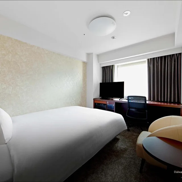 غرفة قياسية مفردة بسرير مزدوج للمدخنين، Daiwa Roynet Hotel Shin Yokohama 3/6