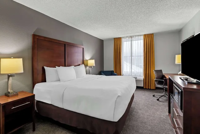 غرفة قياسية بسرير كينج مع أريكة، Comfort Inn Staunton 5/9