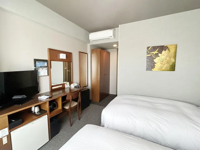 غرفة قياسية بسريرين منفصلين، Hotel Route-Inn Iwata Inter 1/6