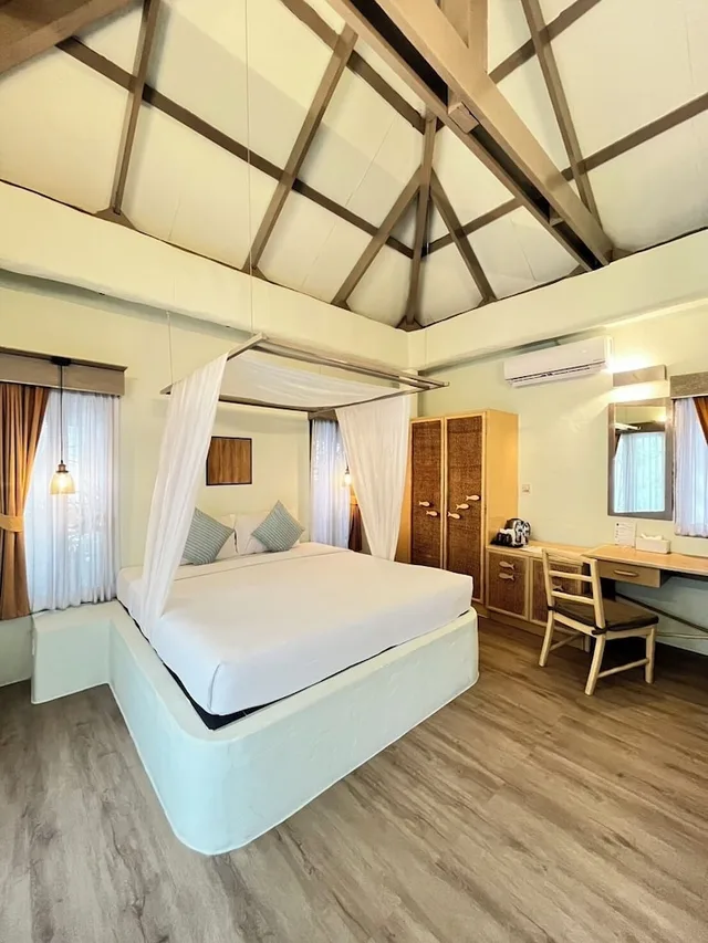 فيلا بسرير كينج بإطلالة على البحر، Punnpreeda Beach Resort 4/10