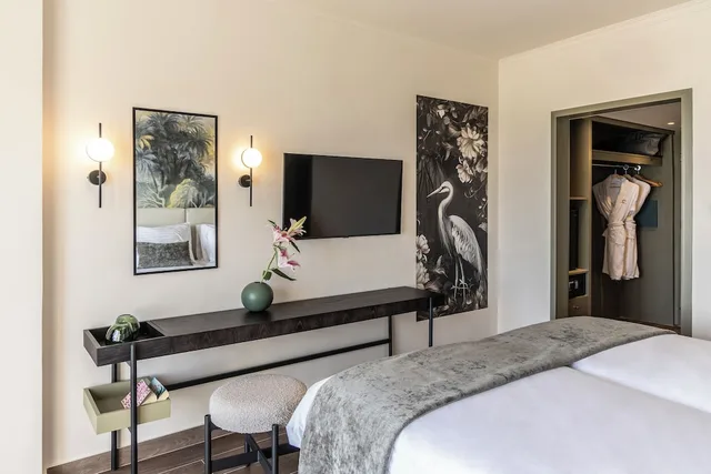 غرفة سوبيريور بسريرين منفصلين بإطلالة جزئية على البحر، Cali Resort & Spa - Adults Only 3/4