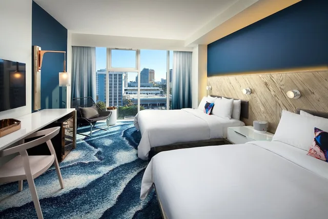 Superior, 2 Queen Beds, Ocean View, Balcony, Accessible, W Fort Lauderdale 1/2