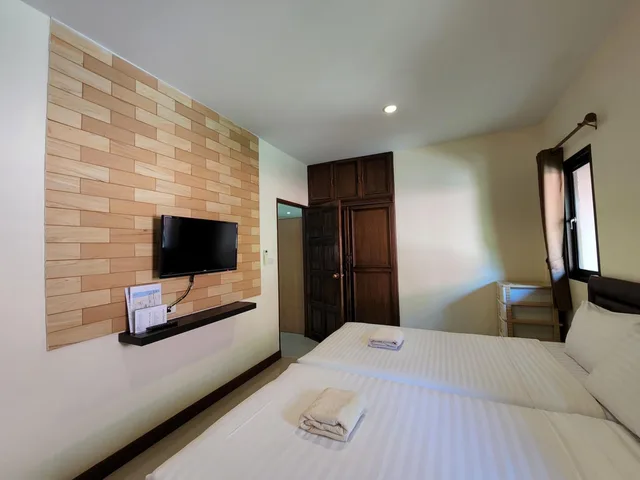 بنغل بغرفتي نوم بمنطقة جلوس، La-or Resort 4/6