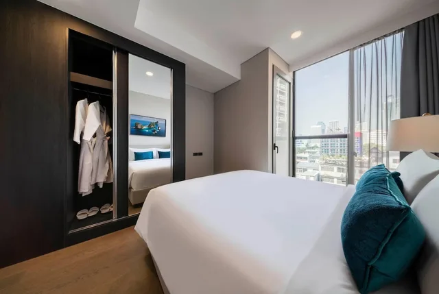 جناح بسرير فردي بغرفتي نوم، Wyndham Bangkok Queen Convention Centre 3/10