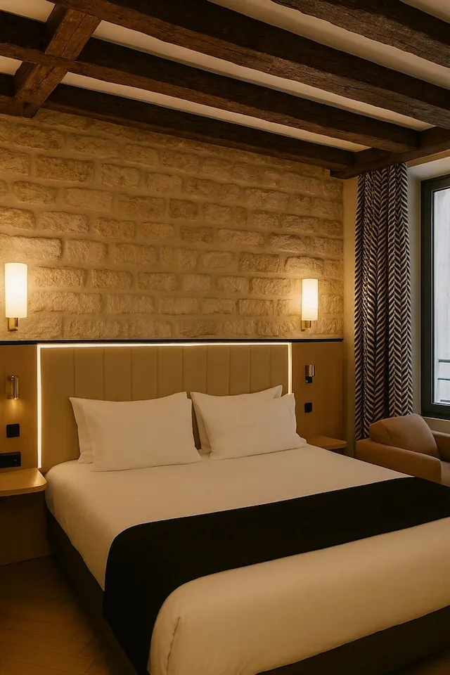 غرفة كومفورت بحوض جاكوزي، Tonic Hotel Du Louvre Paris 1/10