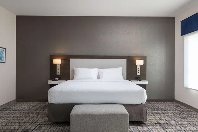 جناح استوديو بسرير كينج بحوض جاكوزي، Hampton Inn Suites Manteca 3/5