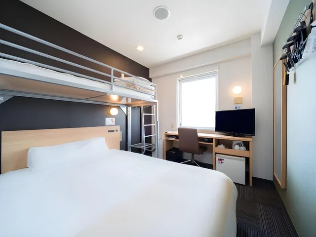 غرفة بسرير بطابقين، Super Hotel Takamatsu/Tamachi 1/1