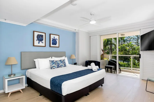 غرفة بإطلالة على الحديقة بغرفتي نوم، Oscar on Main Resort 2/2