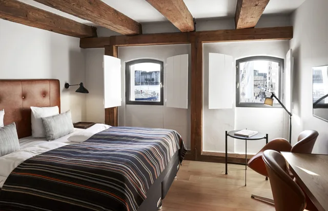 غرفة ديلوكس تنفيذية بسرير كوين بإطلالة، 71 Nyhavn Hotel 4/5