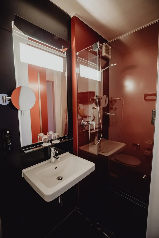 غرفة كلاسيكية مفردة بسرير فردي، art & business hotel Nurnberg 5/8