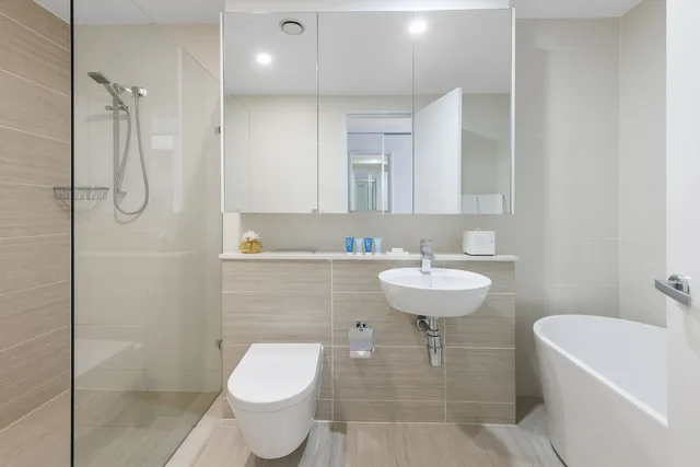 جناح بسريرين كينج بشرفة بـ3 غرف نوم، Meriton Suites Zetland 4/6