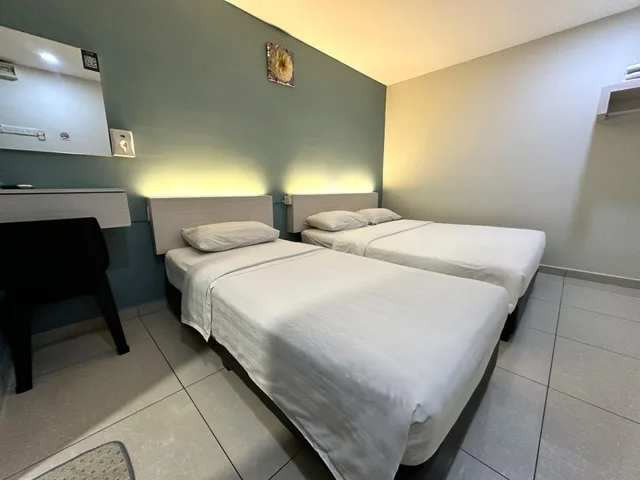 استوديو ثلاثي بسرير مزدوج وسرير فردي، De Uptown Hotel Pj 222 2/2