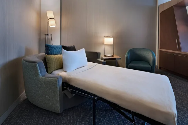 غرفة بسرير كينج لذوي الإعاقة، Courtyard By Marriott Jackson Madison 3/8