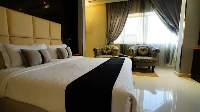 شقة بسرير كينج بغرفة نوم واحدة، المهيدب ريزيدنس التخصصي(Almuhaidb Residence Altakhsosi) 8/10
