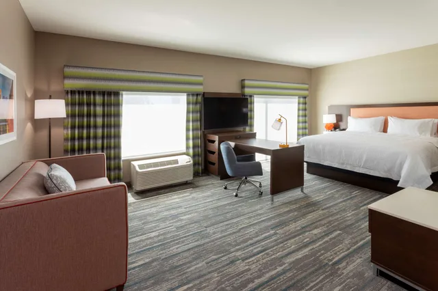 استوديو بسرير كينج لذوي الإعاقة، Hampton Inn Eden Prairie Minneapolis Mn 1/8