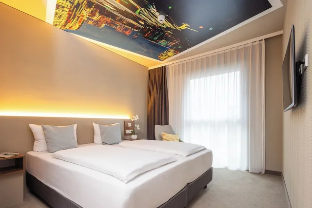 غرفة قياسية بسرير كينج، Hey Lou Hotel Monheim am Rhein 2/10