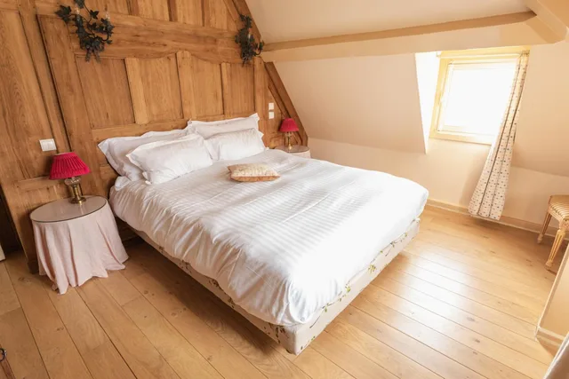 غرفة بسرير مزدوج بإطلالة على الحديقة، Le Manoir des Impressionnistes 6/9