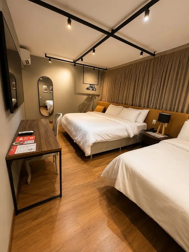 غرفة سوبيريور بسريرين مزدوجين، ibis Catanduva 5/10