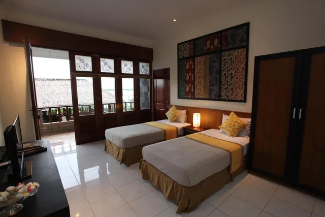 غرفة ديلوكس بسرير مزدوج أو سريرين منفصلين، Sanur Seaview Hotel 9/10