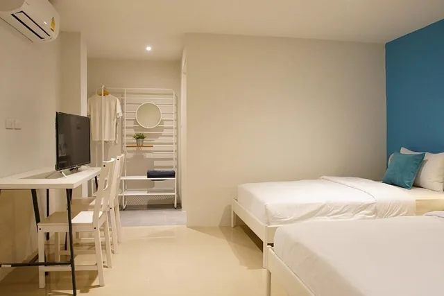غرفة قياسية بسريرين منفصلين، ME U Hostel Pattaya 2/6