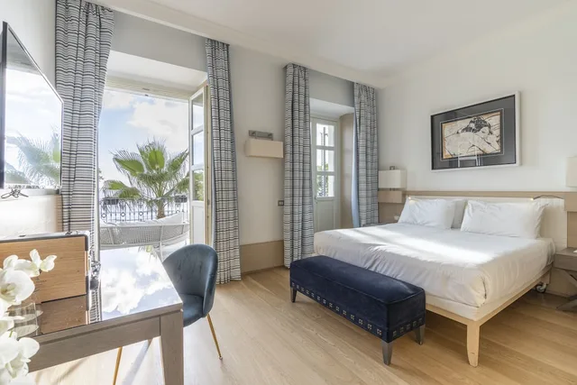 غرفة ديلوكس بسرير مزدوج بشرفة، Grand Hotel Alassio Beach & SPA Resort 2/4