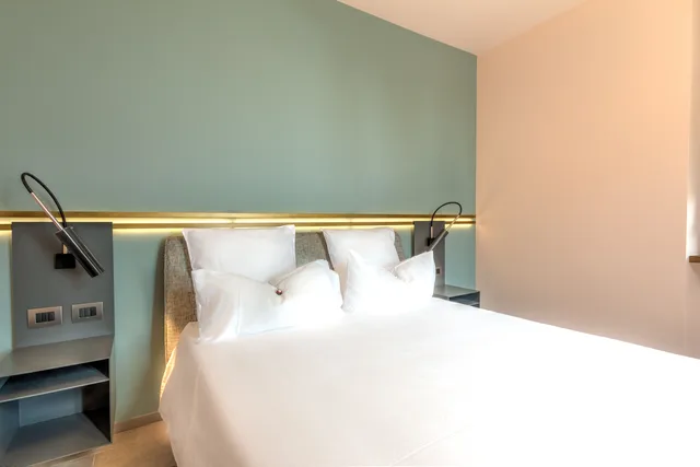 غرفة ديلوكس مفردة بسرير مزدوج، Le Funi Hotel 4/8