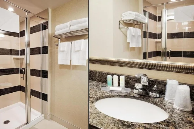 غرفة بسرير كينج مع أريكة، Comfort Suites Downtown Montreal 8/8