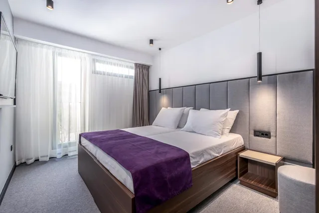 غرفة بسرير مزدوج أو سريرين منفصلين مع سرير إضافي، Hotel Ad Turres 6/10