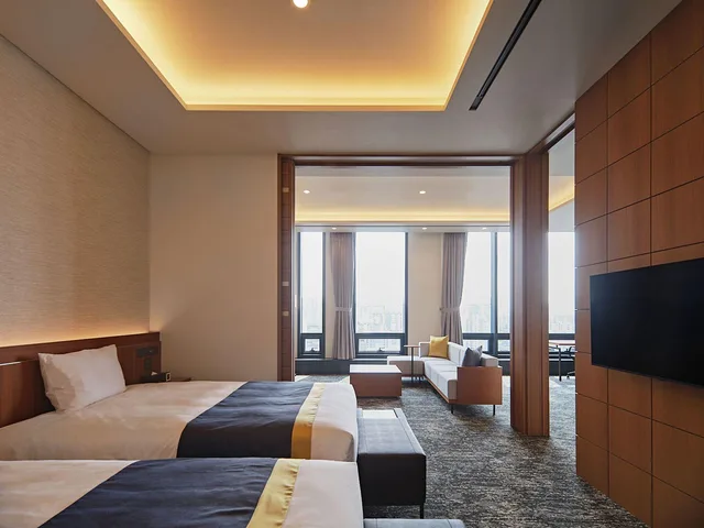 جناح جونيور ثلاثي بسرير فردي وسريرين مزدوجين، Roynet Hotel Seoul Mapo 1/1