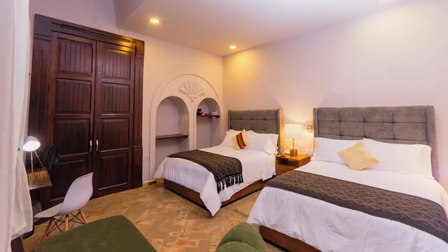 غرفة قياسية بسريرين كوين، Casa Eva Hotel Boutique 4/10