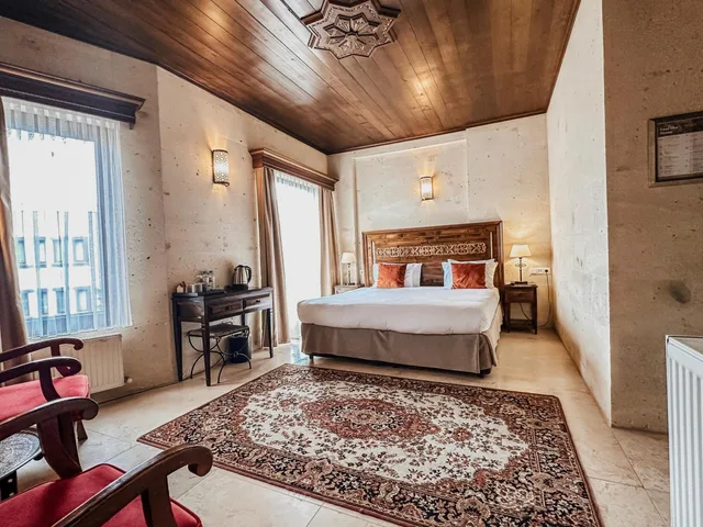 غرفة بسرير كوين بإطلالة على الجبل، Osmanli Manor Hotel 1/1