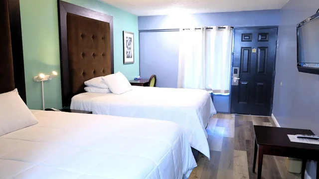 غرفة بسريرين مزدوجين، Americas Best Value Inn Blytheville 2/10