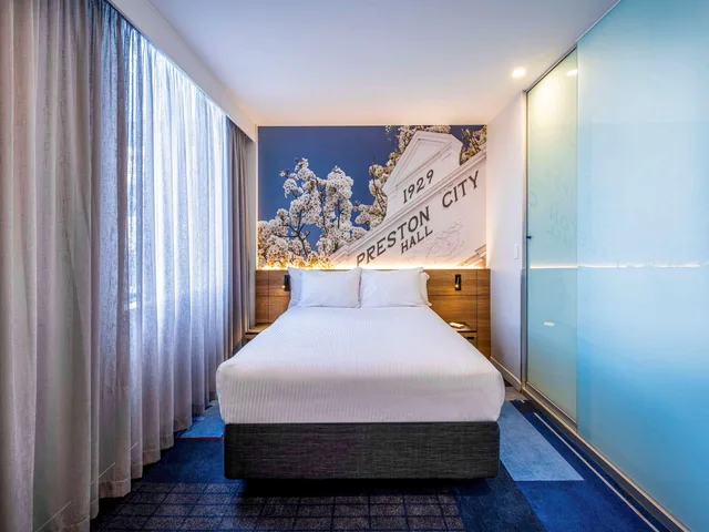 غرفة بسرير مزدوج، Novotel Melbourne Preston 2/3