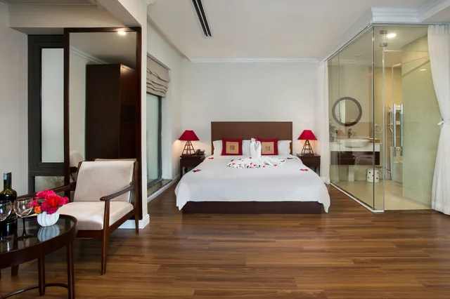 جناح سيغنتشر بسرير كوين، Au Coeur D Apos Hanoi Boutique Hotel 1/7