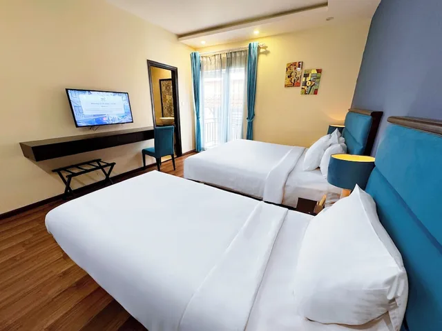 غرفة سوبيريور ثلاثية بسرير كوين وسرير فردي، TTC Hotel Hoi An 4/10