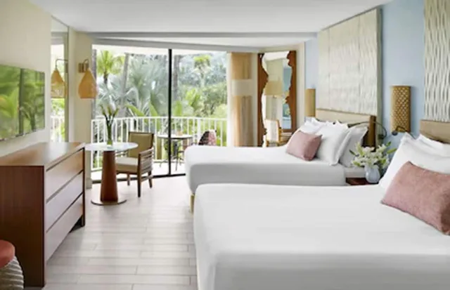 غرفة بسريرين كوين بشرفة بإطلالة، The Coral at Atlantis 1/2