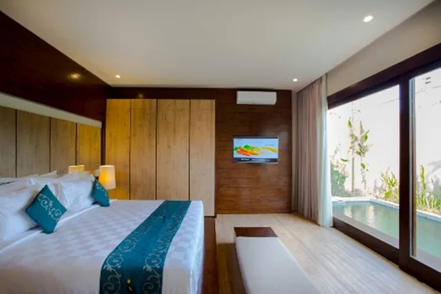غرفة عائلية بسريرين كينج بغرفتي نوم بمسبح خاص، Asa Bali Luxury Villas Spa 1/8