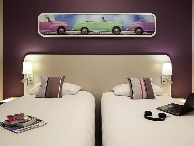 غرفة قياسية بسريرين منفصلين، Ibis Styles Montbeliard Centre Velotte 5/7