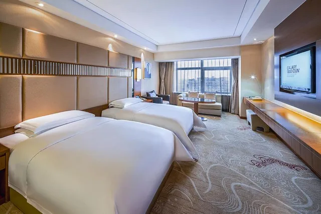 غرفة كلوب بسريرين منفصلين، Galaxy Minyoun Chengdu Hotel 2/2