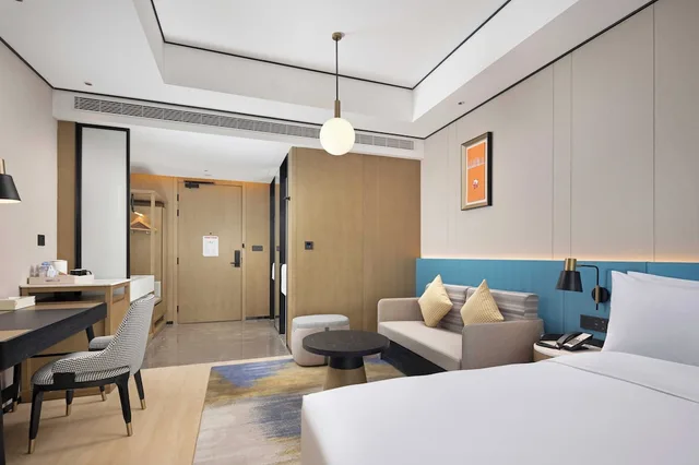غرفة بسرير كينج، Hilton Garden Inn Chengdu Chenghua 2/3