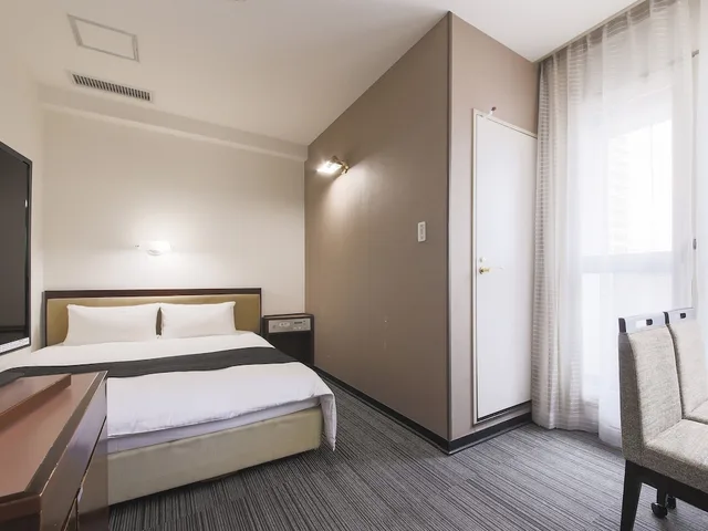 غرفة بسرير مزدوج، Hotel Yamagata Hills Ekimae Odori 2/7