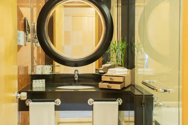 غرفة تنفيذية بسريرين منفصلين، Shantou Junhua Haiyi Hotel 8/9
