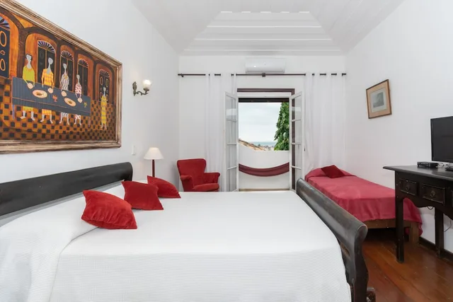Superior, 1 Double and 1 Single Bed, Ocean View, Balcony, Voa Pousada Afrika 2/8