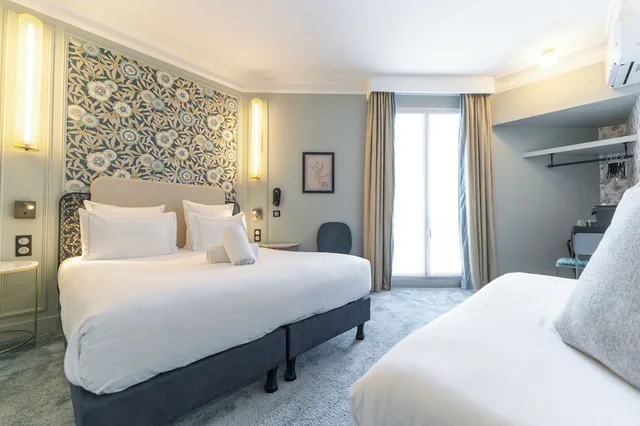 غرفة ديلوكس ثلاثية بسرير كوين وسرير فردي، ELSA, Hotel Paris by Collection Vesper 2/6