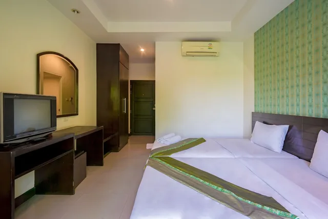 غرفة قياسية بسرير مزدوج، Suphan Lake Hometel 3/9